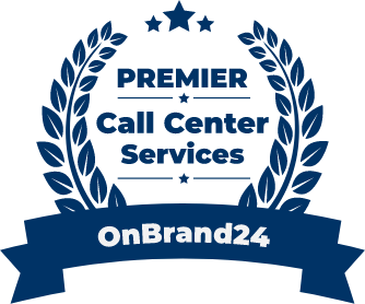 OnBrand24 Premier Call Center Service Badge