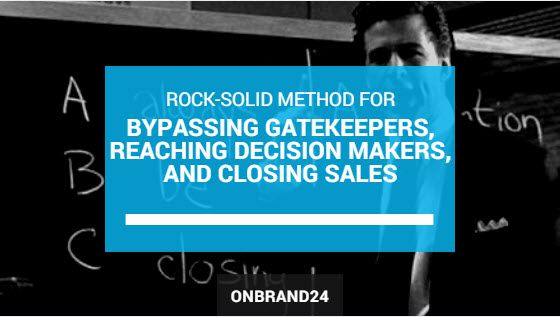 Reach Decision Makers | Sandler Sales Methodology | Sandler Training - Featured Image